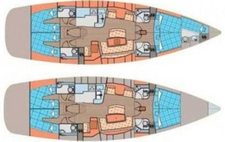 Le nostre imbarcazioni, il layout